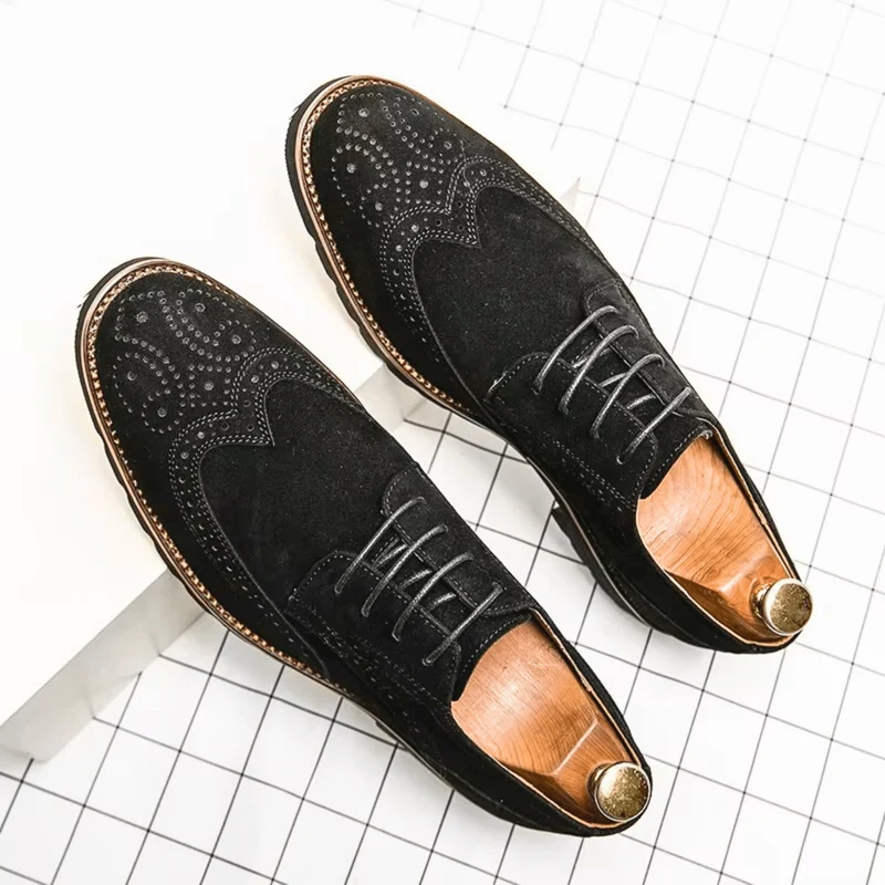 Suede Oxford Shoes