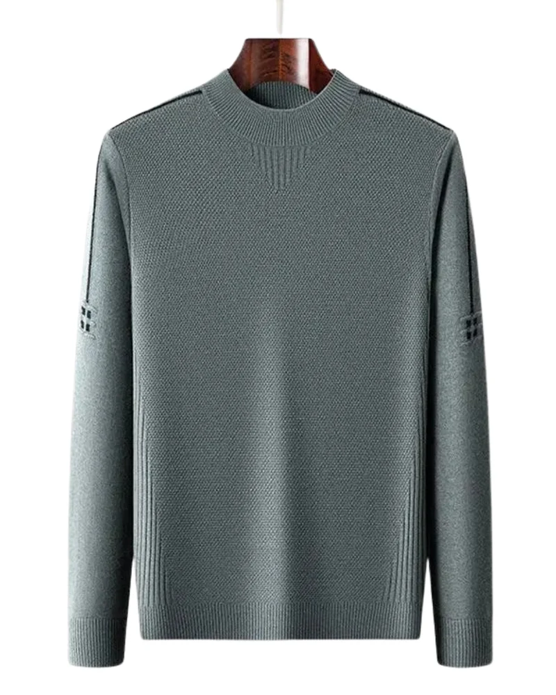 Elegant Jacquard Sweater