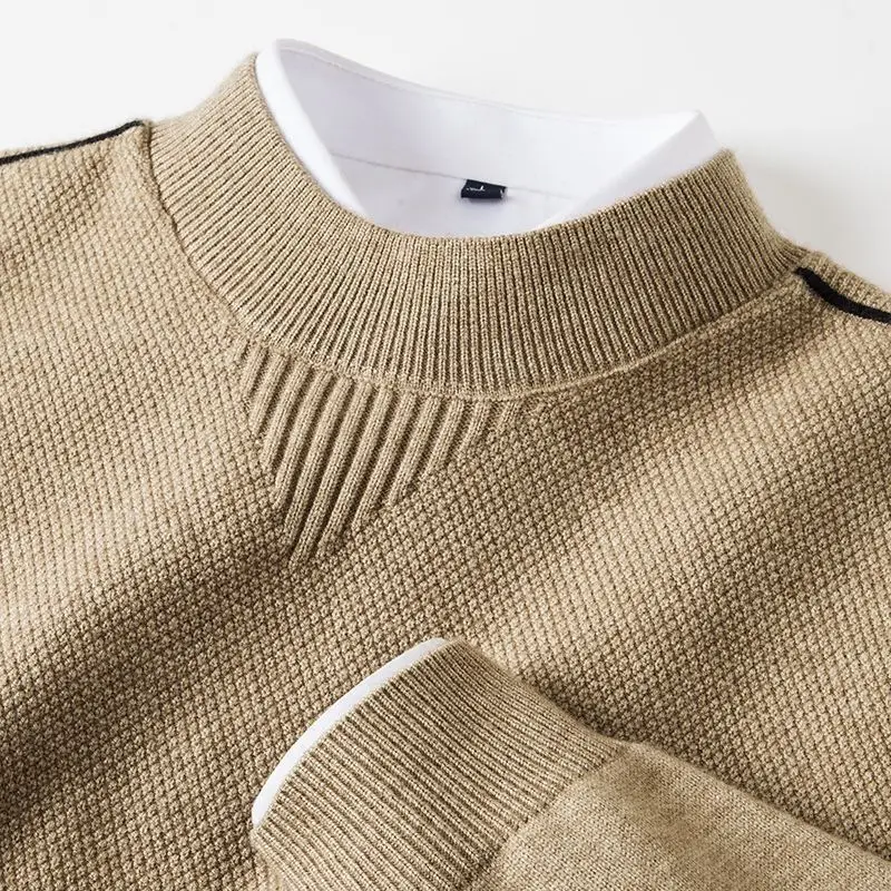 Elegant Jacquard Sweater