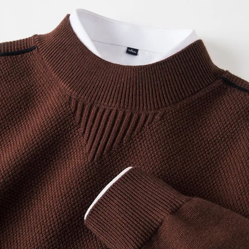 Elegant Jacquard Sweater
