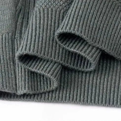 Elegant Jacquard Sweater