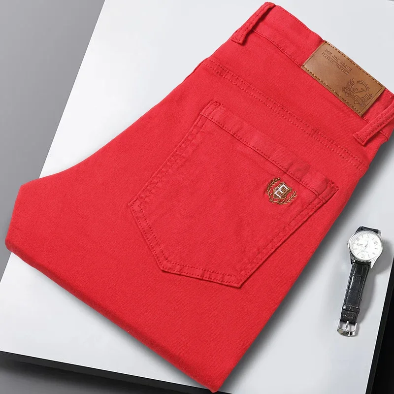 Elegant Denim Stretch Jeans