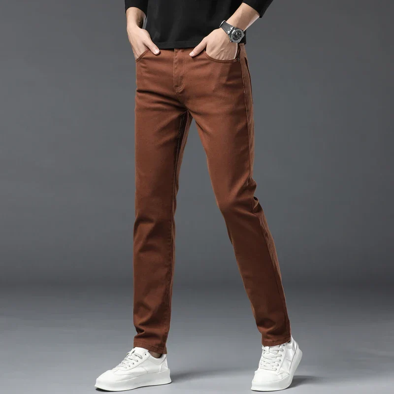 Elegant Denim Stretch Jeans