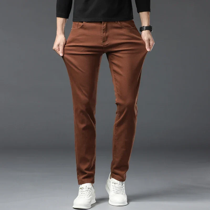 Elegant Denim Stretch Jeans