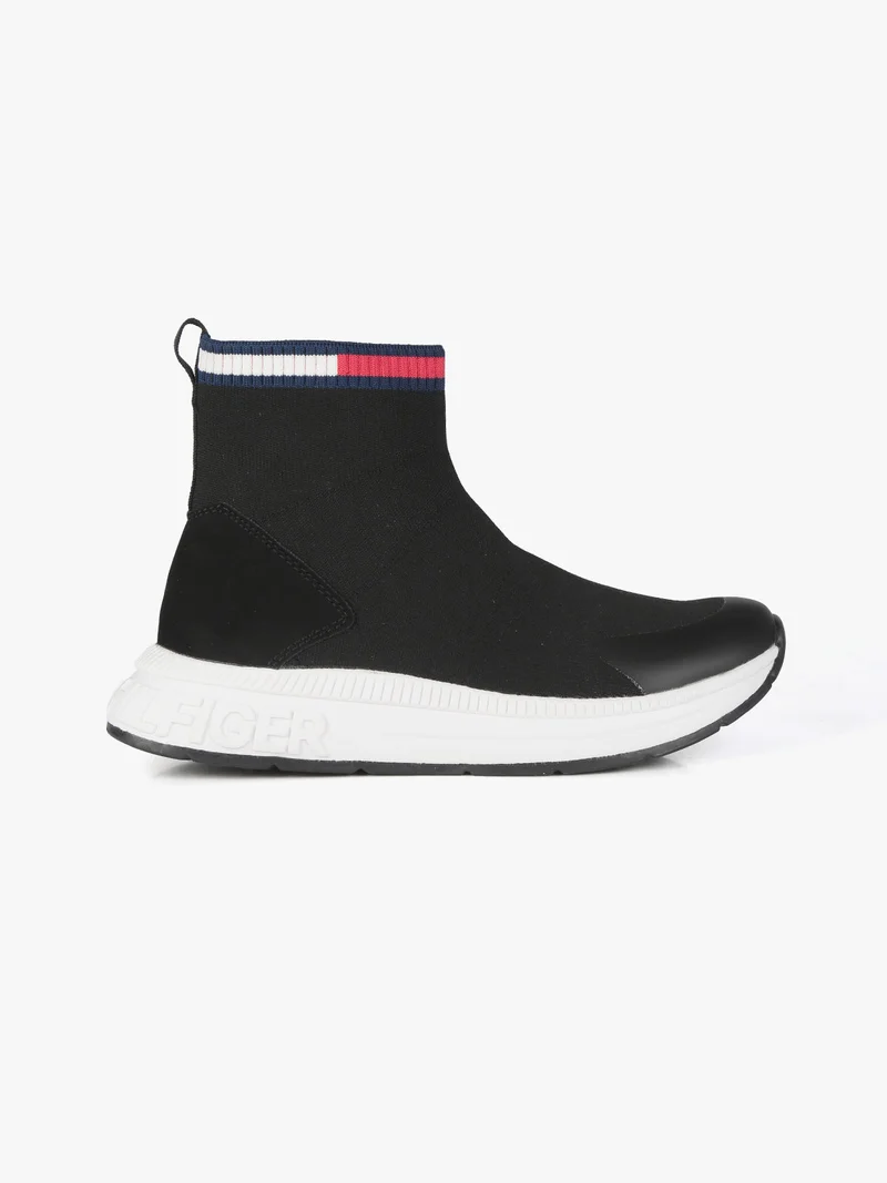 SOCK SNEAKERS Sneakers slip on donna a calzino - nero