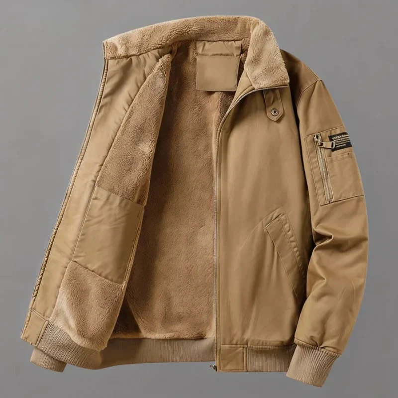 Fleece Lined Cotton Jacket