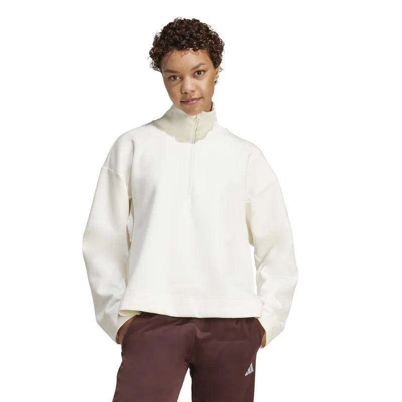 ADIDAS W ALL SZN SL QZ Damen Pullover OWHITE