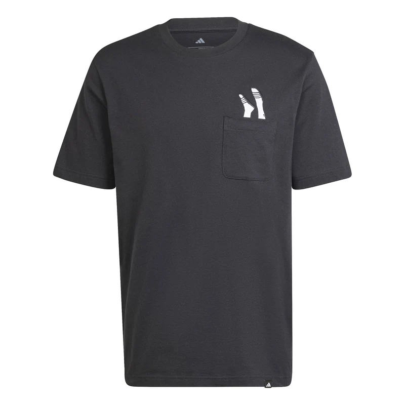 ADIDAS M L Slide PKT T Shirt aus 100% Baumwolle