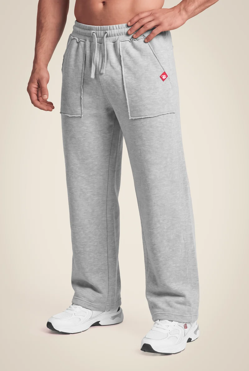 Asheville Raw Pants - Gray