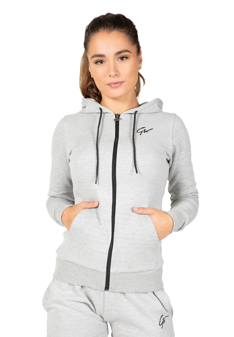 Pixley Zipped Hoodie - Gray