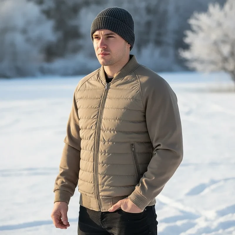 Elegant Warm Bomber Jacket