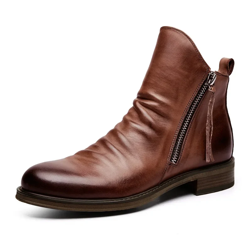 Leather Chelsea Boots