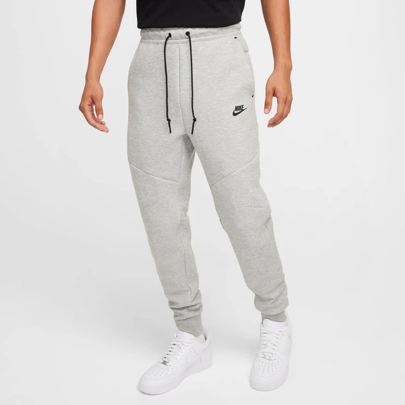NIKE M Nk Tch FLC Jogger - Dunkelgrau/Schwarz