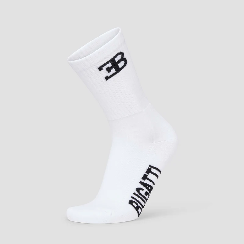 BUGATTI CREW SOCKS WHITE