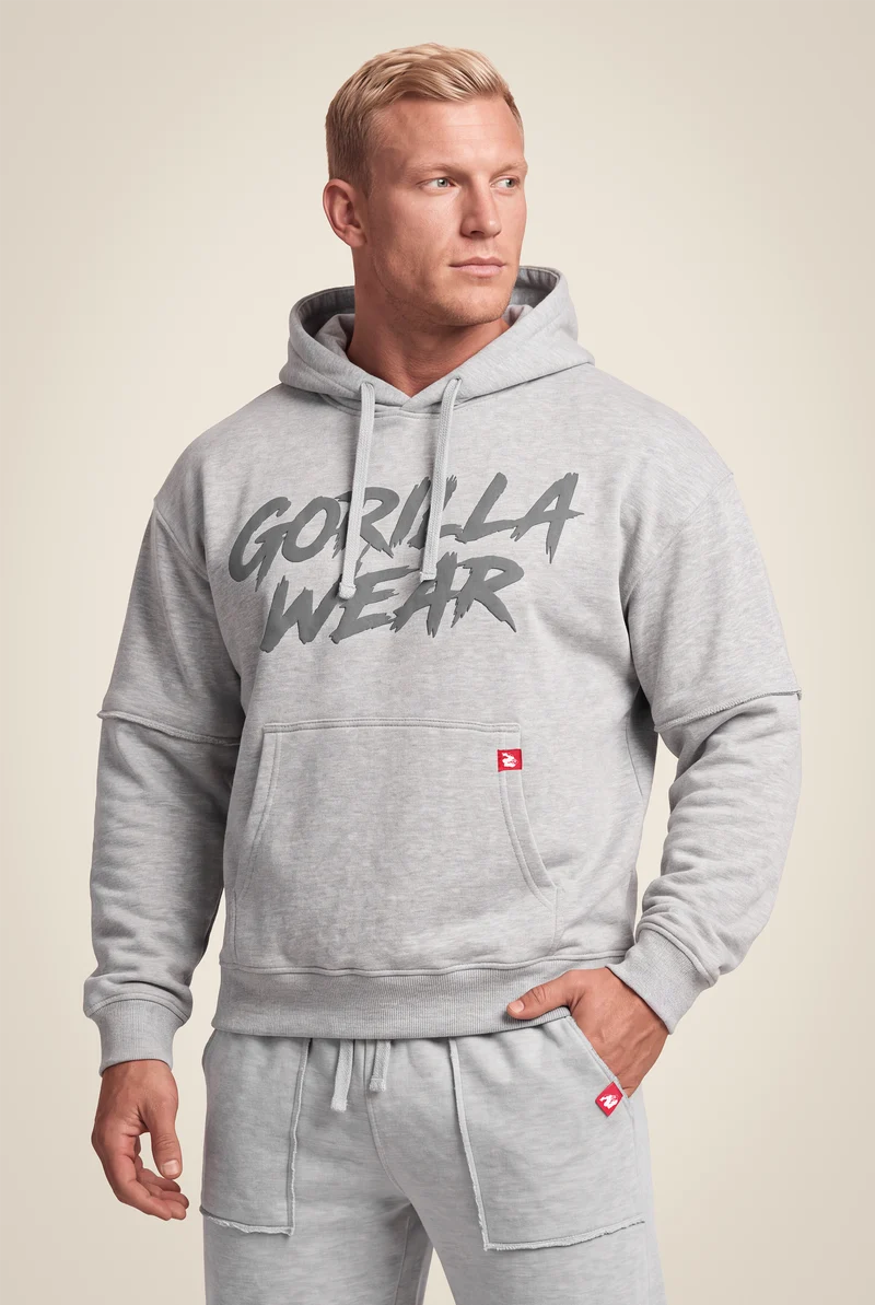 Asheville Raw Hoodie - Gray