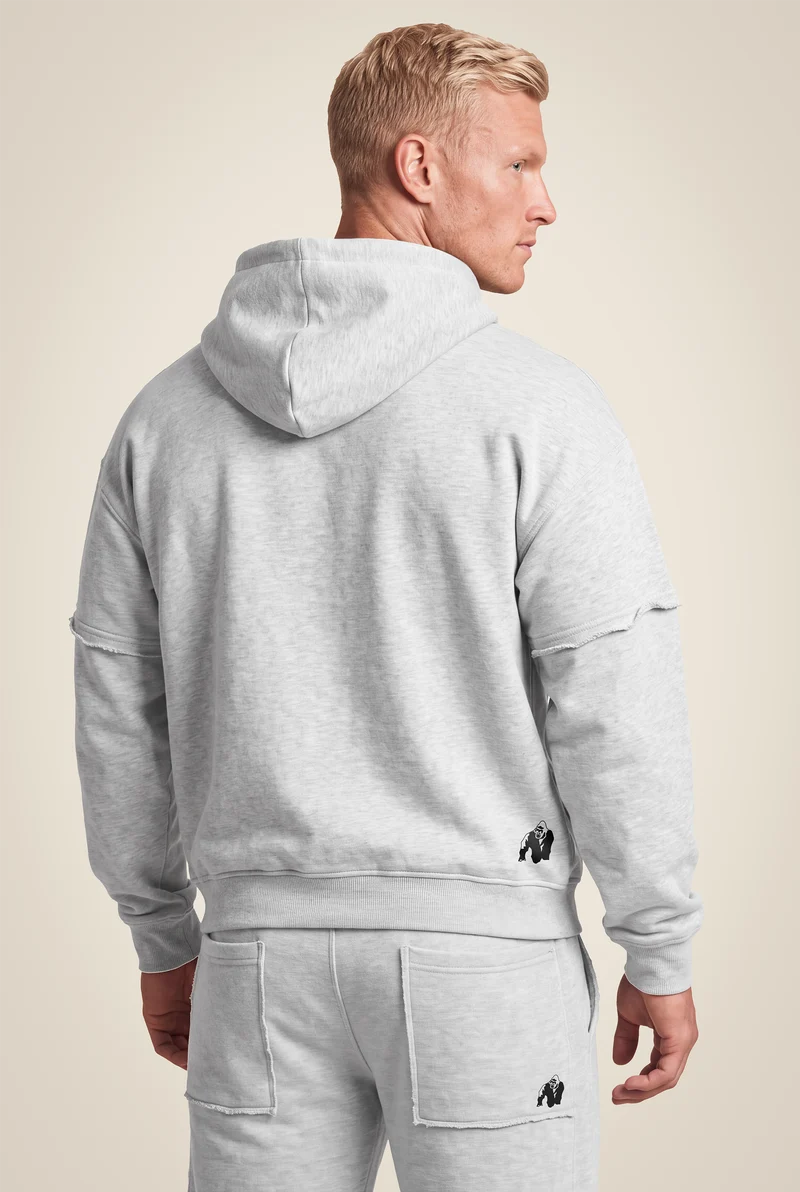 Asheville Raw Hoodie - Gray
