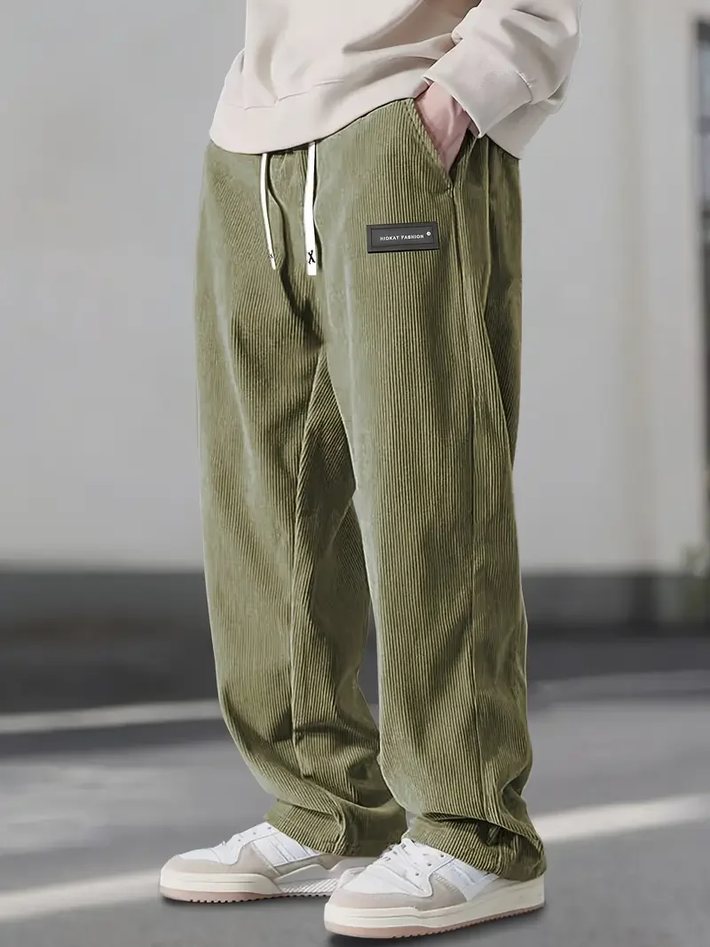 Casual Corduroy Pants