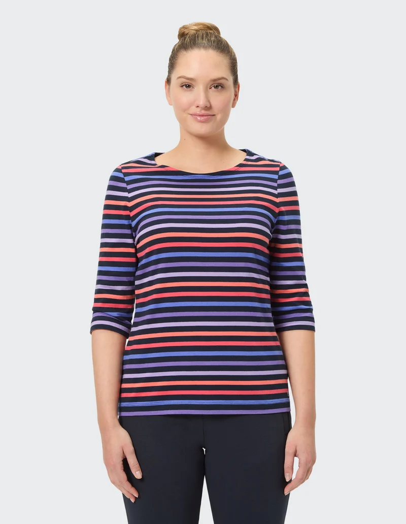 JOY VALENTINA 3/4 Arm Shirt Damen Bio-Baumwolle