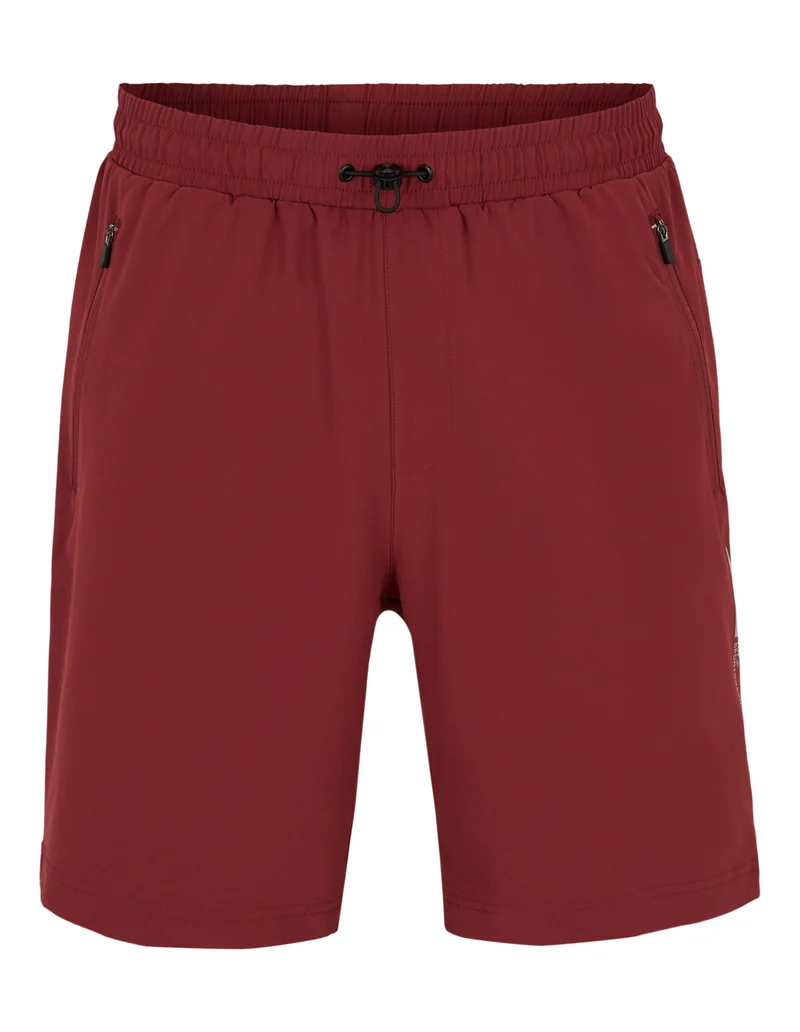 JOY MAREK Kurze Herrenhose mit Mesh-Einsatz