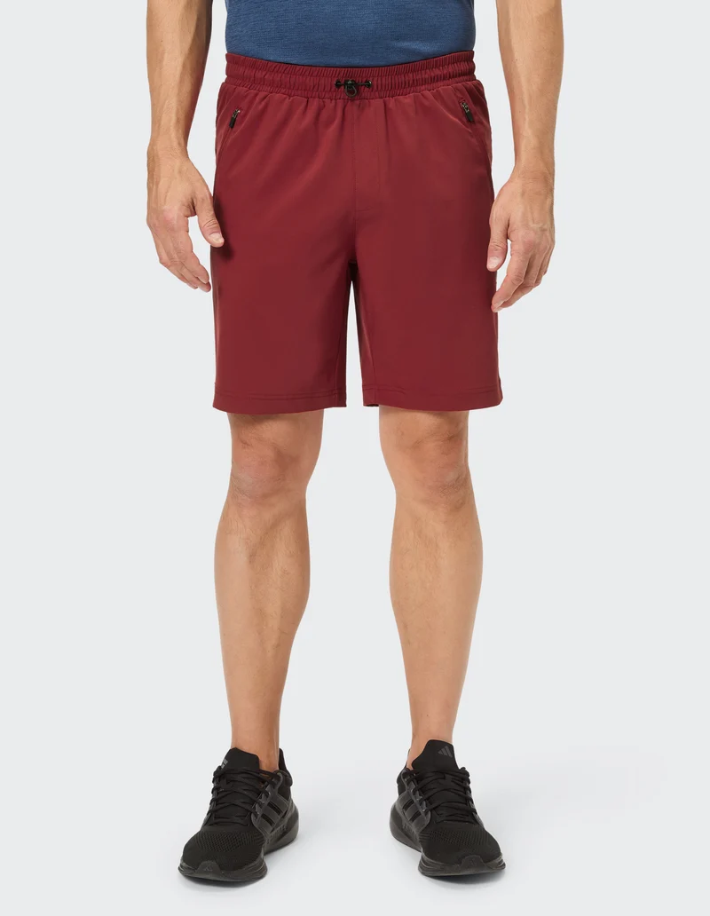 JOY MAREK Kurze Herrenhose mit Mesh-Einsatz
