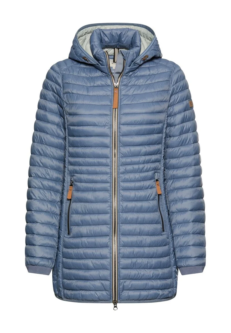 Wasserabweisende Steppjacke mit Reißverschlusstaschen