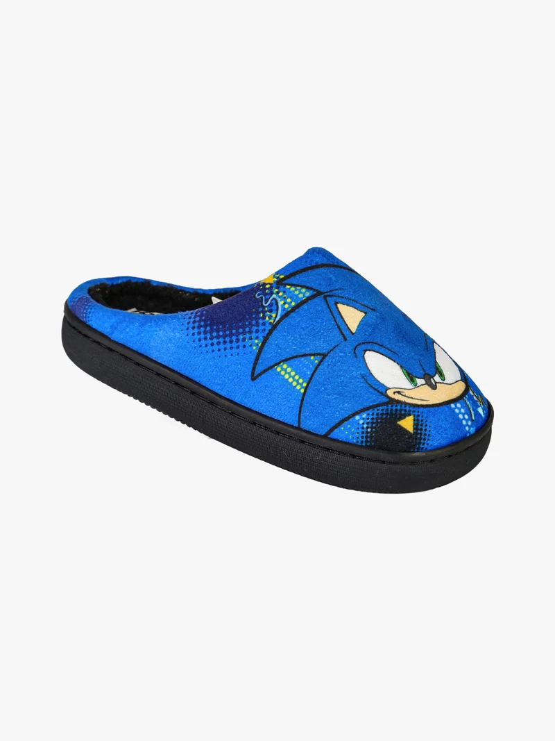 Pantofole da bambino aperte dietro - blu