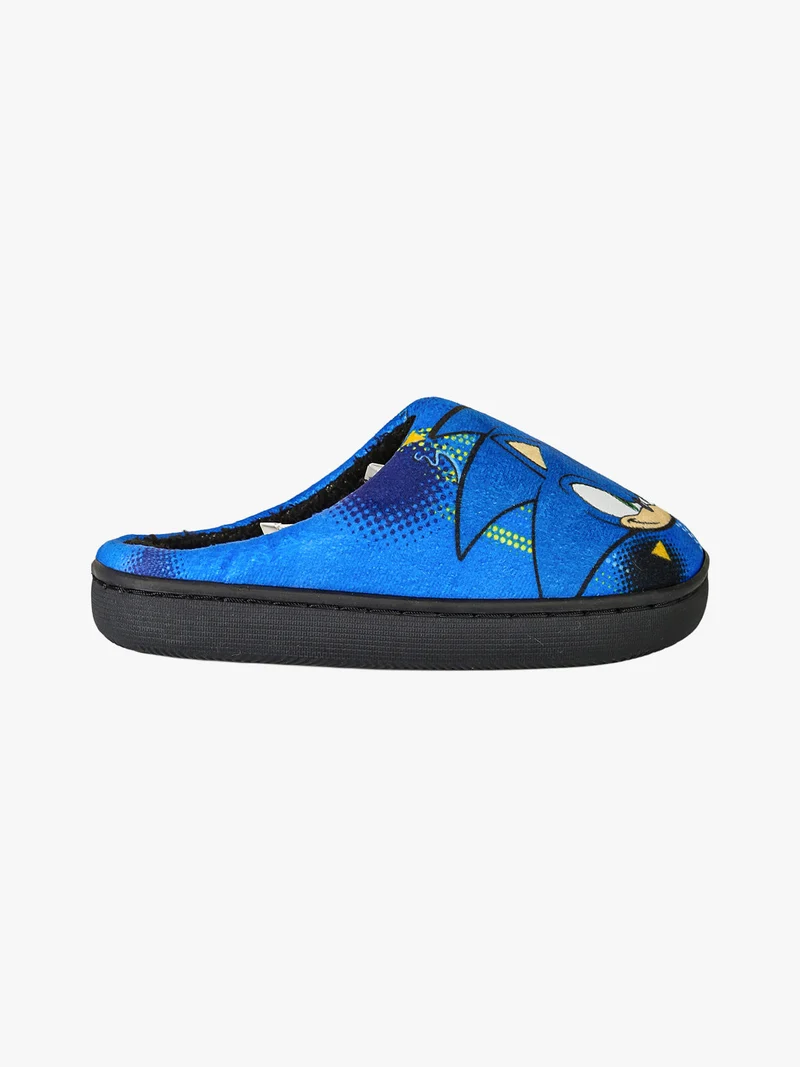 Pantofole da bambino aperte dietro - blu