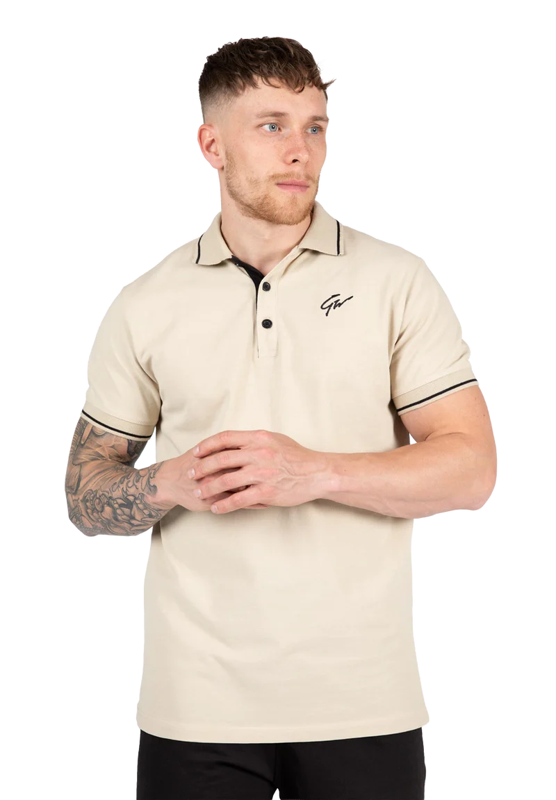 Delano Polo - Beige/Black