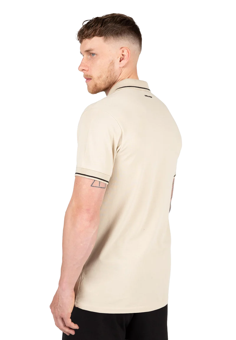 Delano Polo - Beige/Black