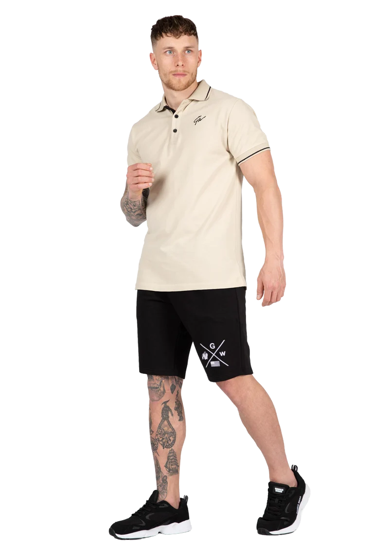 Delano Polo - Beige/Black