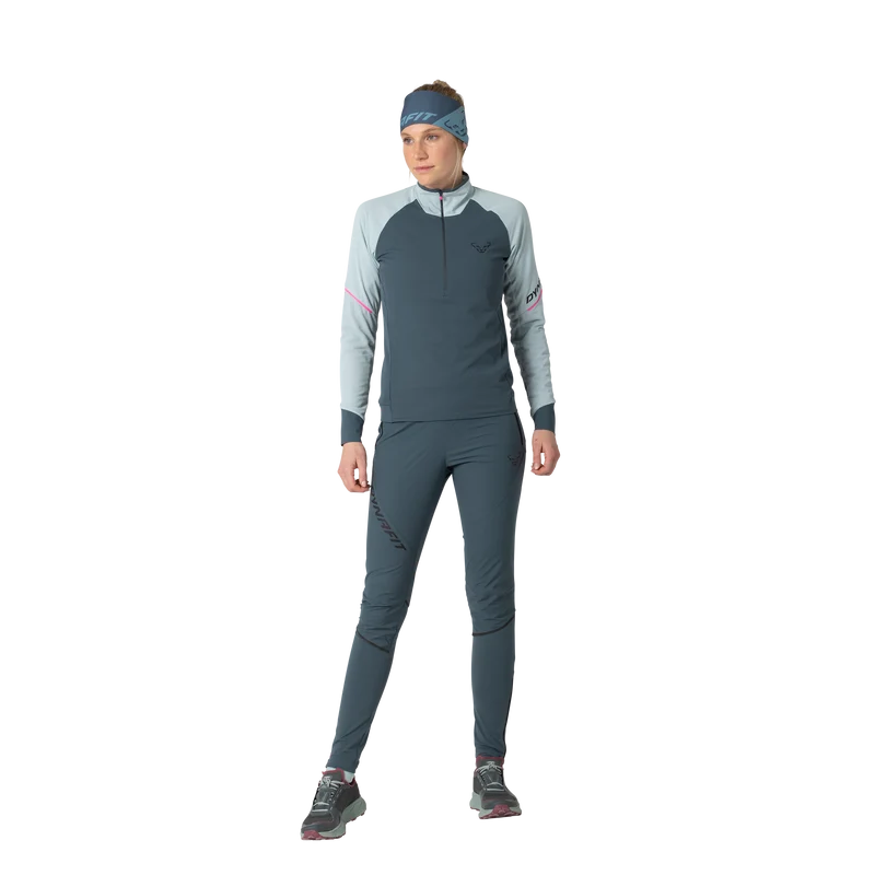 DYNAFIT ALPINE L/S 1/2 ZIP TEE W
