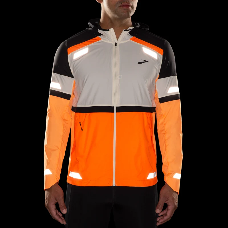 BROOKS Run Visible Jacket 2.0 – Wind- & Wasserabweisend