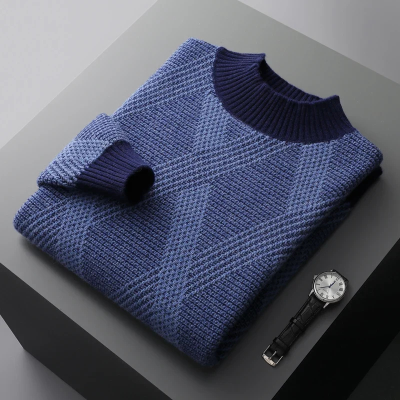 Cuzco High Collar Cashmere Sweater
