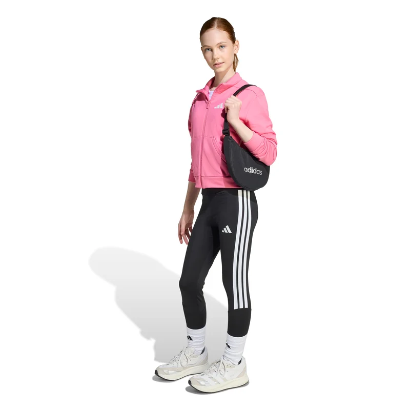ADIDAS JG GAME GO FZ Kinder Pullover PNKFUS/WHITE