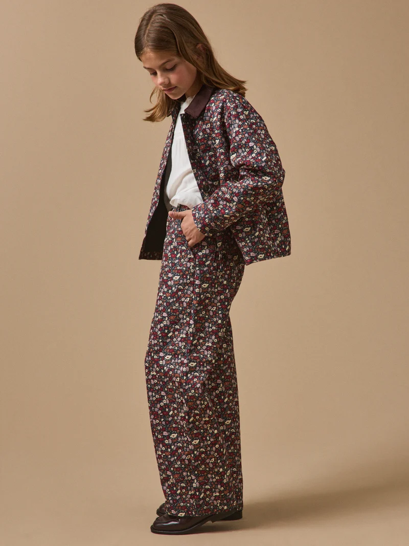 Mädchenjacke « Petal & Daisy » – Made with Liberty® Fabrics