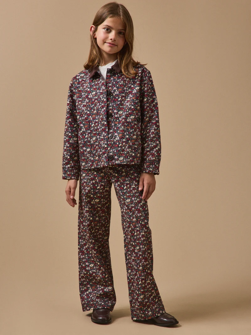 Mädchenjacke « Petal & Daisy » – Made with Liberty® Fabrics