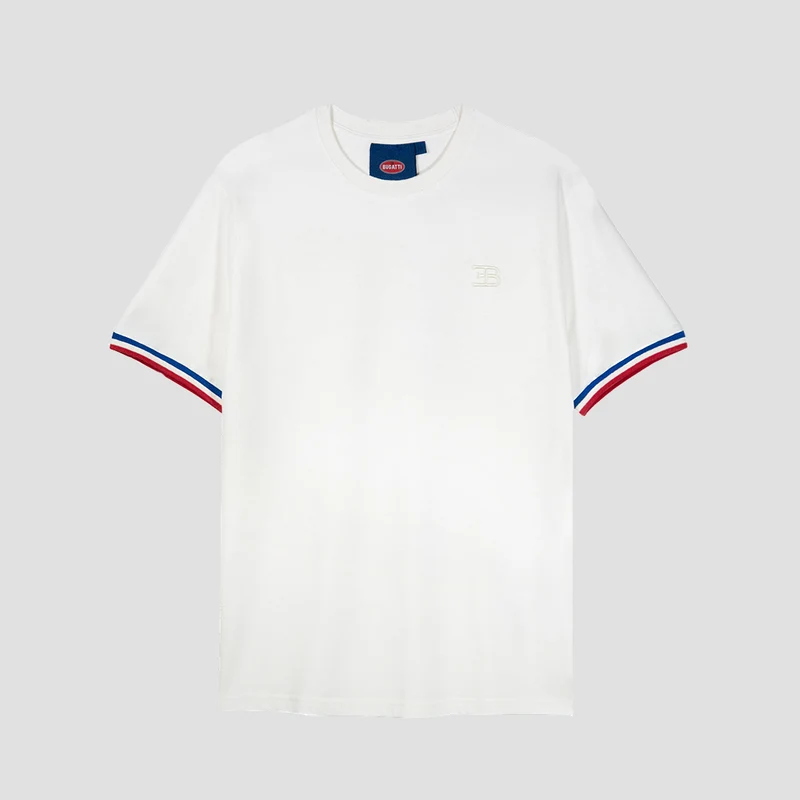 BUGATTI HERITAGE T-SHIRT PIQUET WHITE