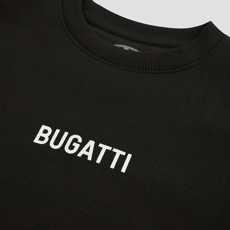 ABSTRACT GRAPHIC OVERSIZED SWEATSHIRT