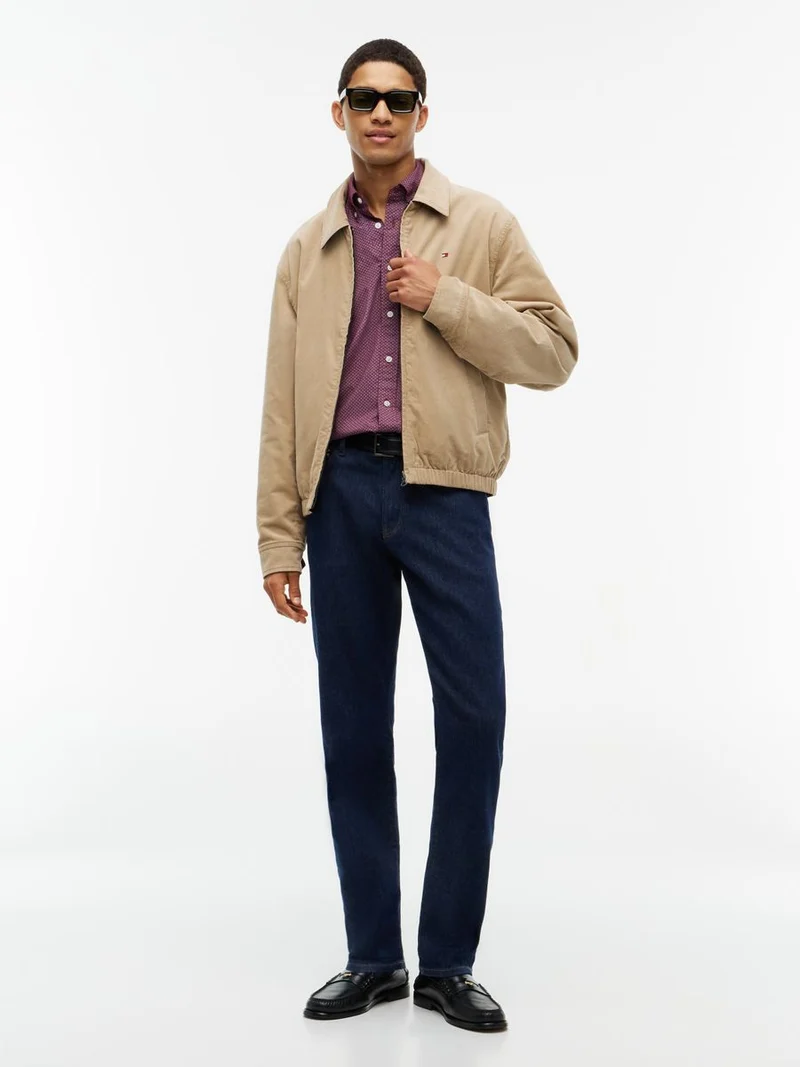 FLEX POPLIN GEO PRINT RF SHIRT