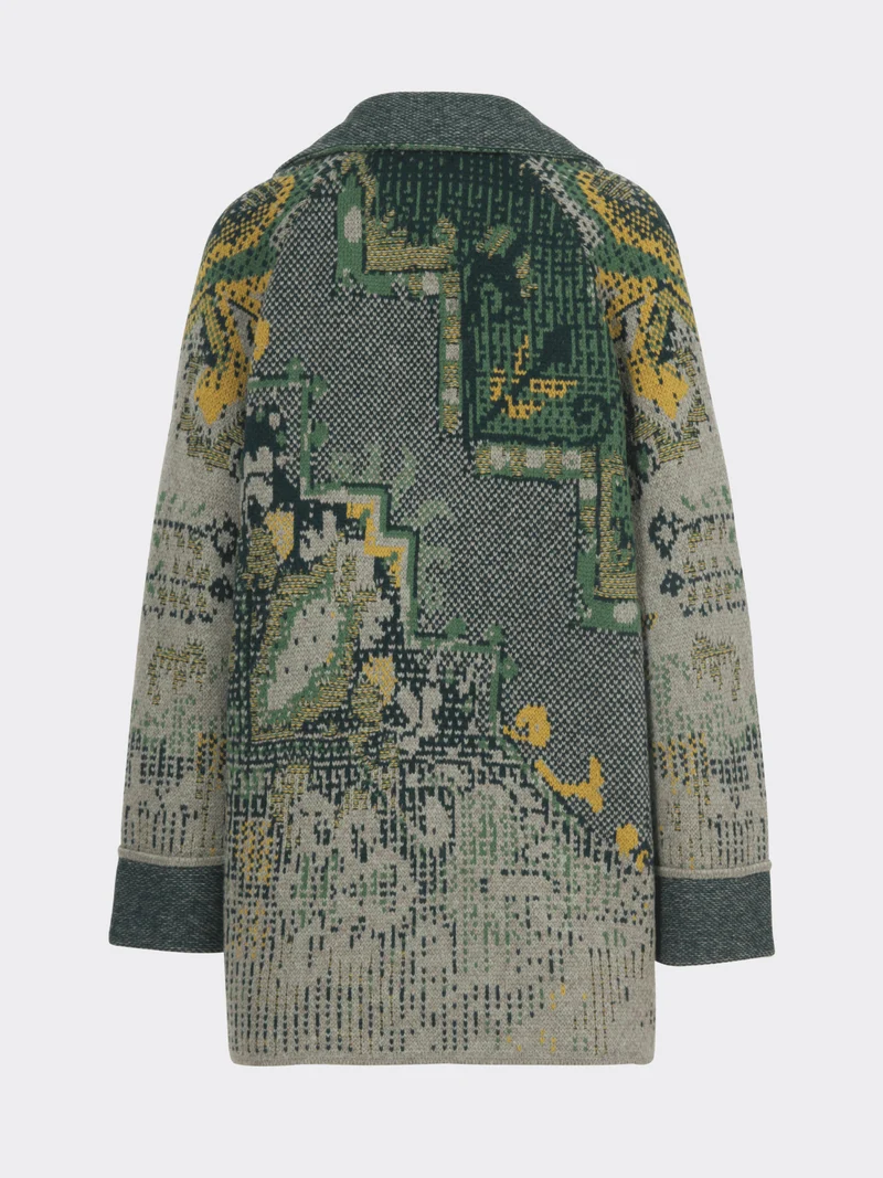Jacquard Jacke