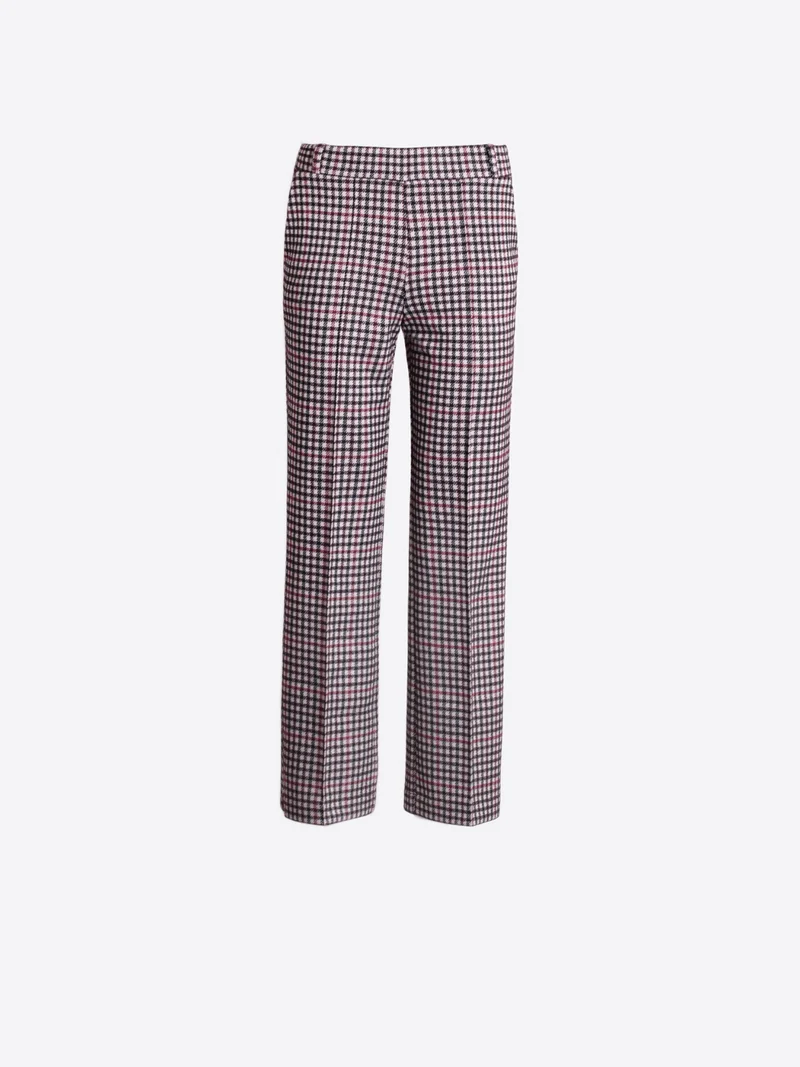 Hose mit Hahnentrittmuster