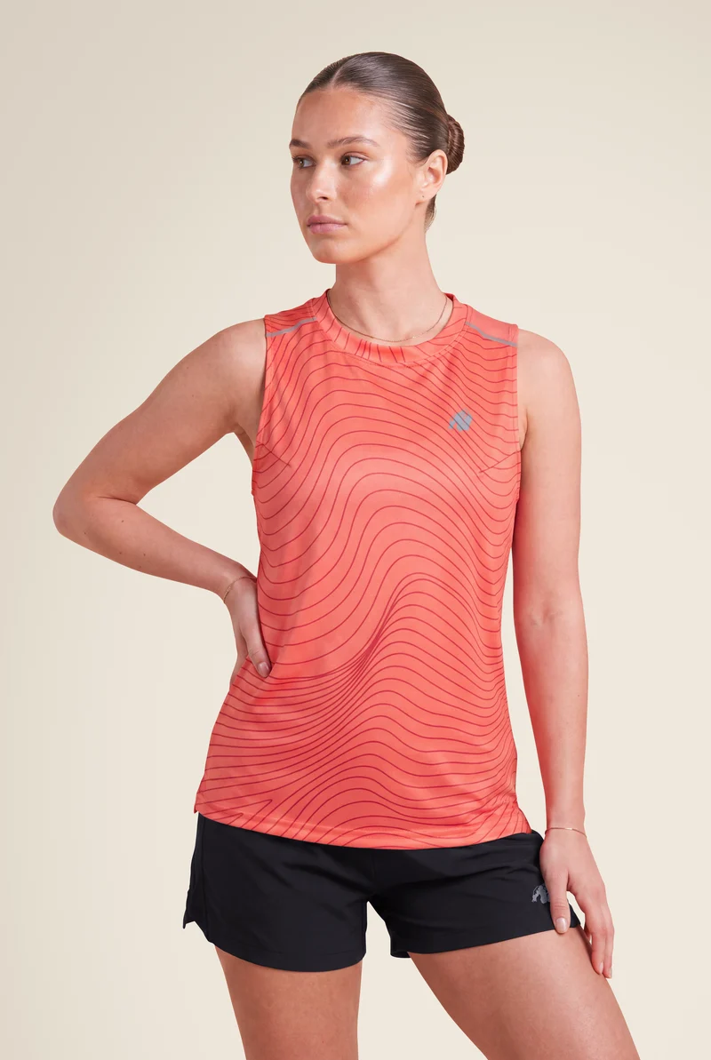 Mokena Tank Top - Red
