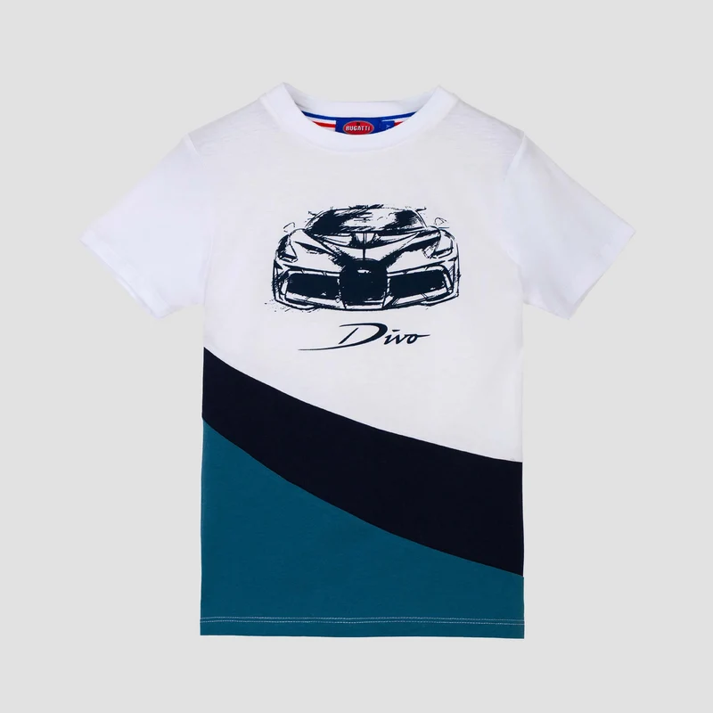 BUGATTI KIDS DIVO T-SHIRT WHITE