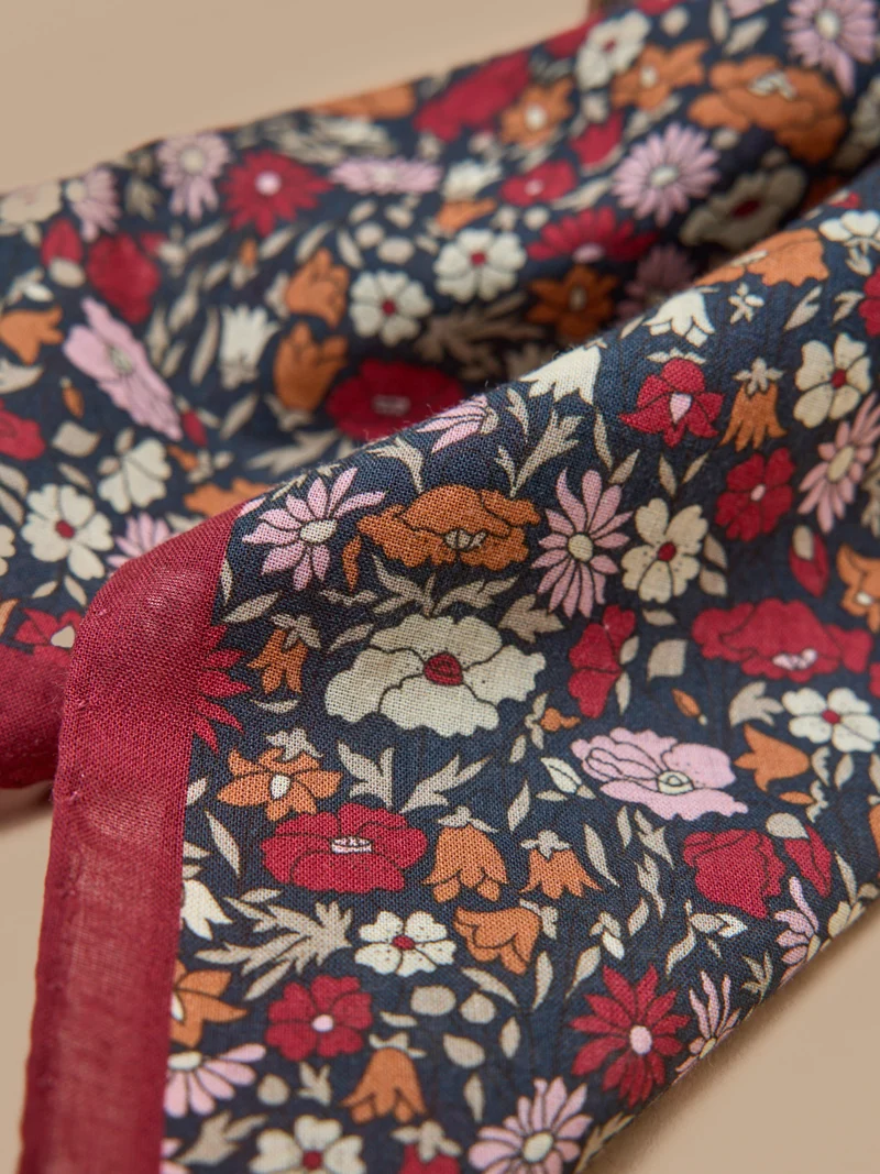 Bandana für Erwachsene « Petal&Daisy » – Made with Liberty Fabrics®