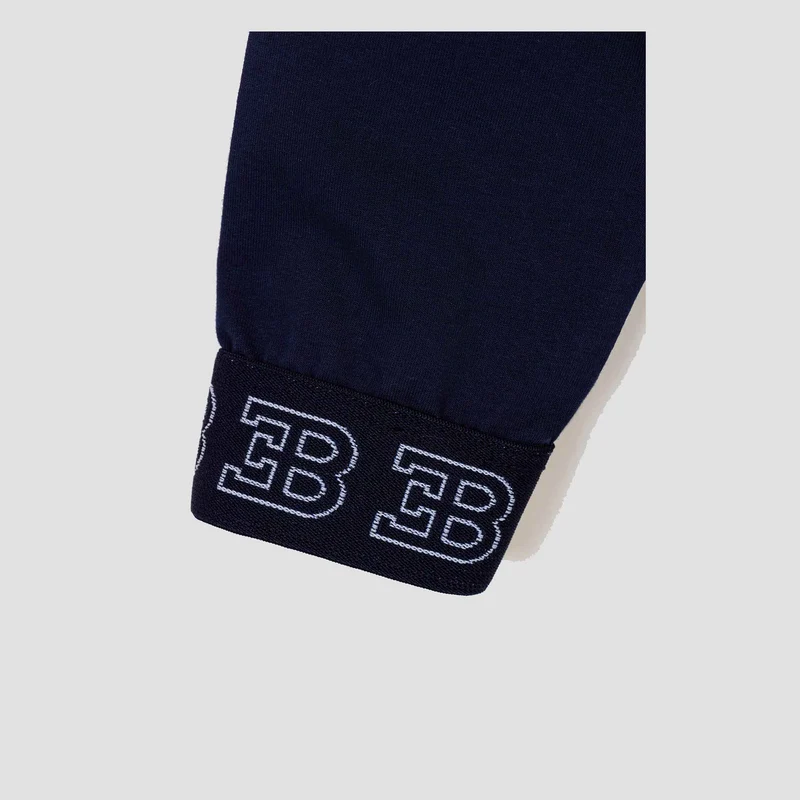 BUGATTI KIDS WORDMARK HOODIE NAVY