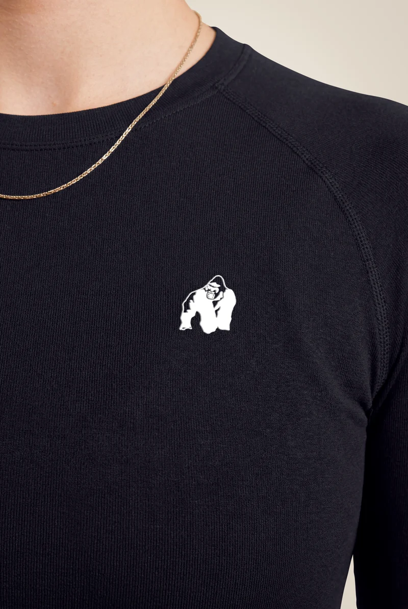 Hilton Seamless Long Sleeve - Black