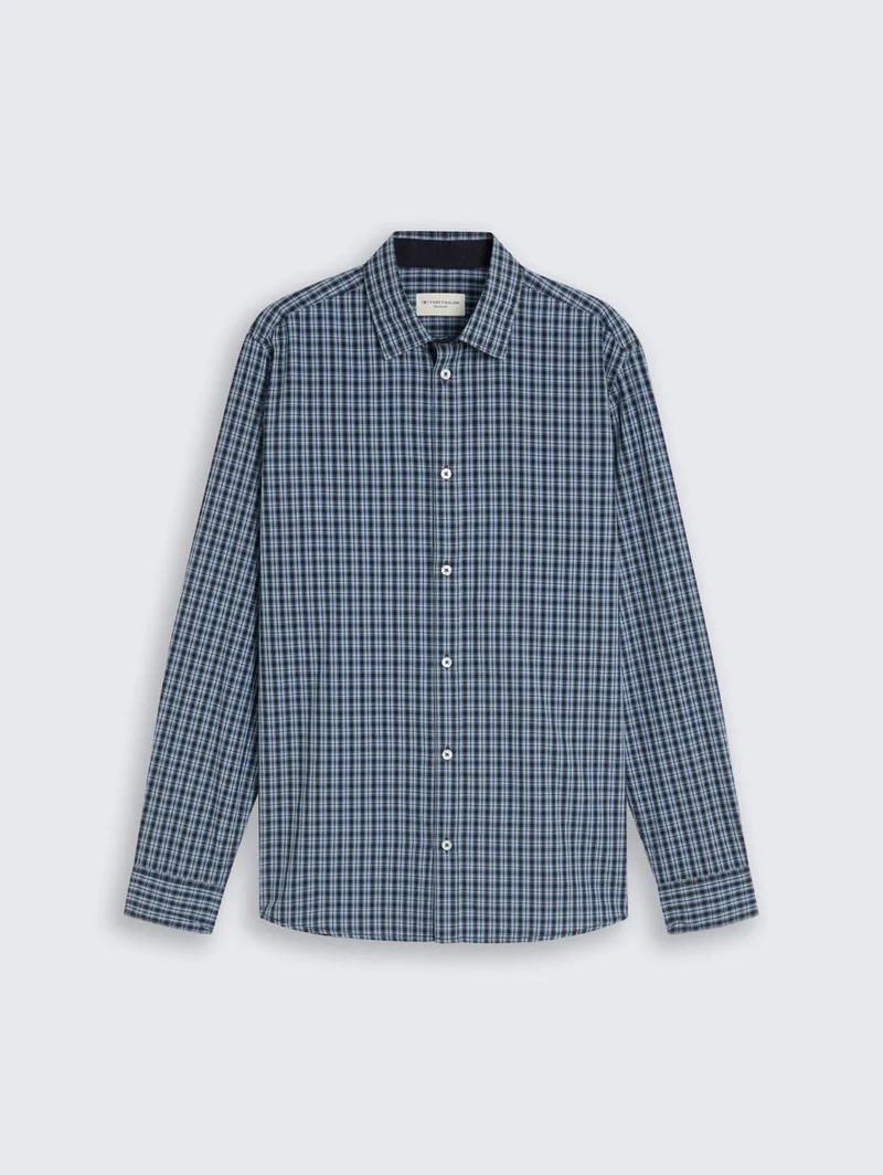 Regular Fit Popeline Hemd