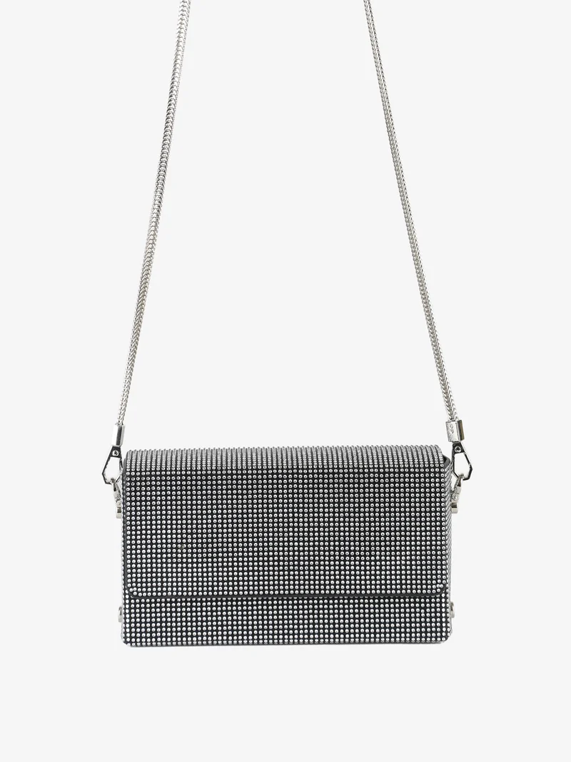 Pochette elegante da donna con strass - multicolore