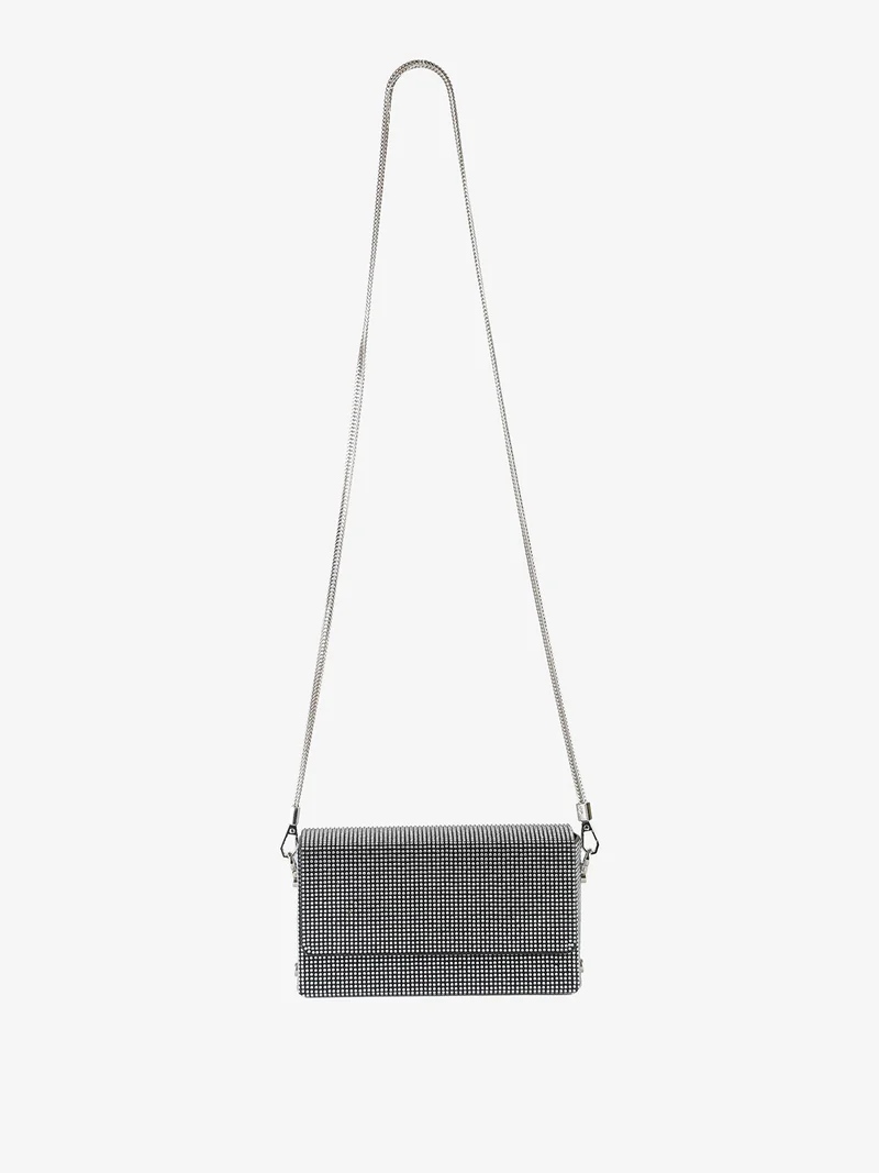 Pochette elegante da donna con strass - multicolore