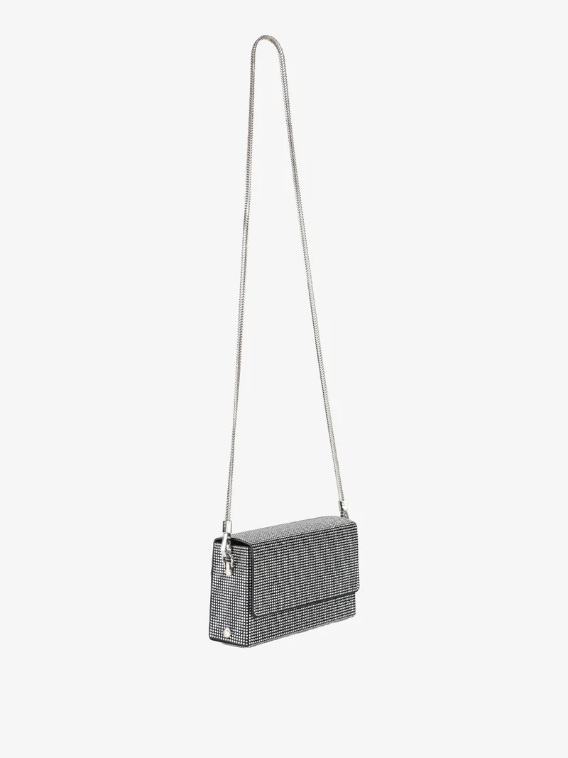 Pochette elegante da donna con strass - multicolore